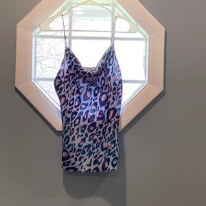 Nine West brand. Colorful leopard pattern top. Size xs